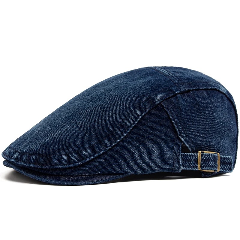Women Fashion Nz - New Denim Cotton Beret Men Vintage