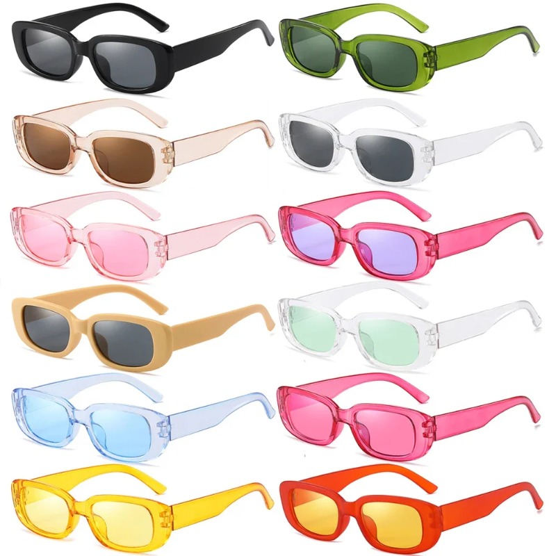 Women'S Fashion Eyeglass Frames - Women Men Steampunk Rectangle Frame Sunglasses