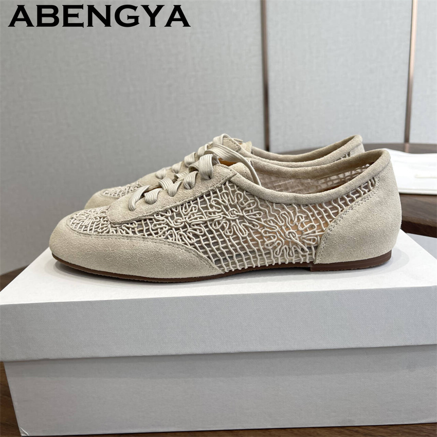 Women'S Fashion Gym Shoes - 2026 Summer New Lace Up Sneakers