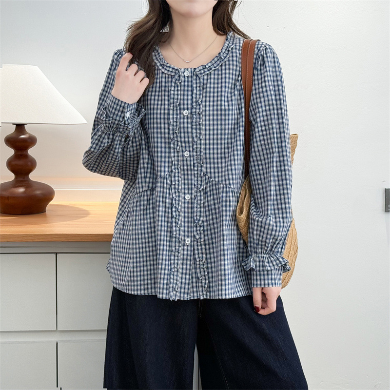 XXXXL Fashion Plus Size Woman  - Puff Sleeve Blouse avaliação e preço