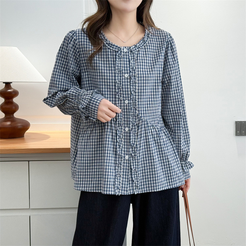 XXXXL Fashion Plus Size Woman  - Puff Sleeve Blouse avaliação e preço