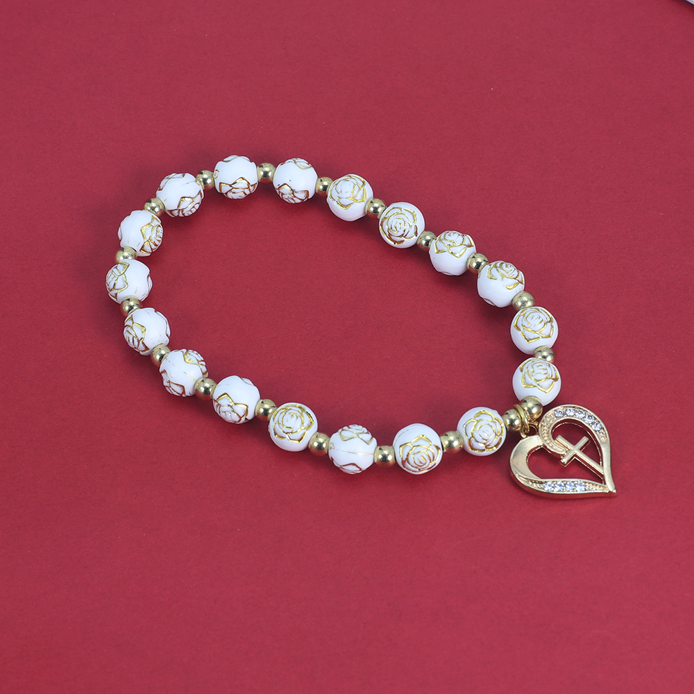 Exquisite Heart shaped cross R - Women'S Fashion Vogue avaliação e preço