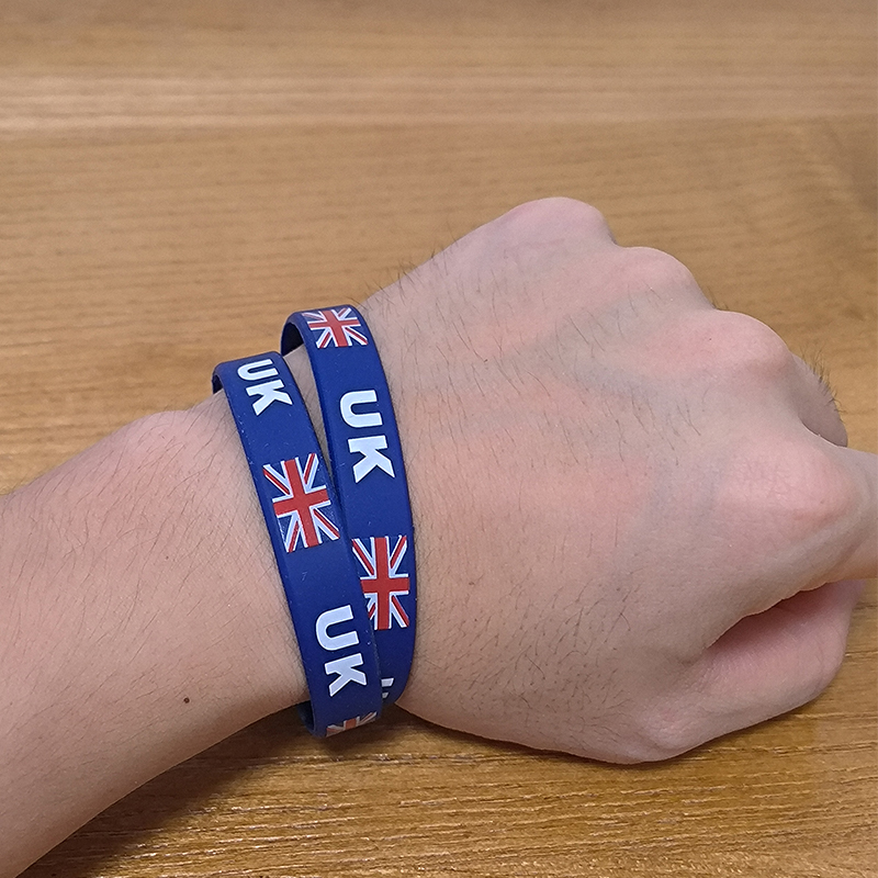 2pcs UK National Flag Wristban - Women Fashion Uk avaliação e preço