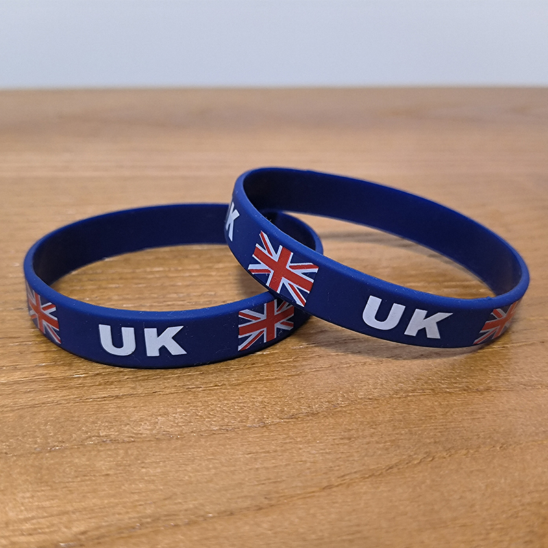 2pcs UK National Flag Wristban - Women Fashion Uk avaliação e preço