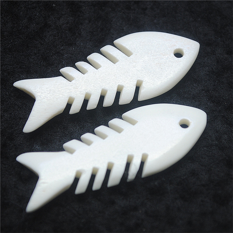 5PCS New White Bone Pendants 3 - Women Fashion Nz avaliação e preço