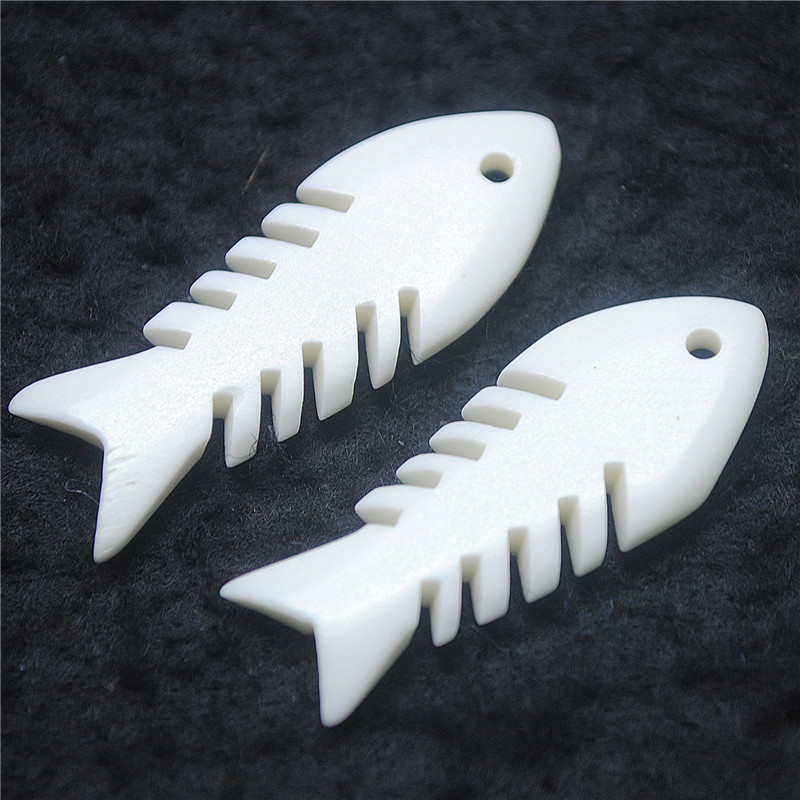 5PCS New White Bone Pendants 3 - Women Fashion Nz avaliação e preço
