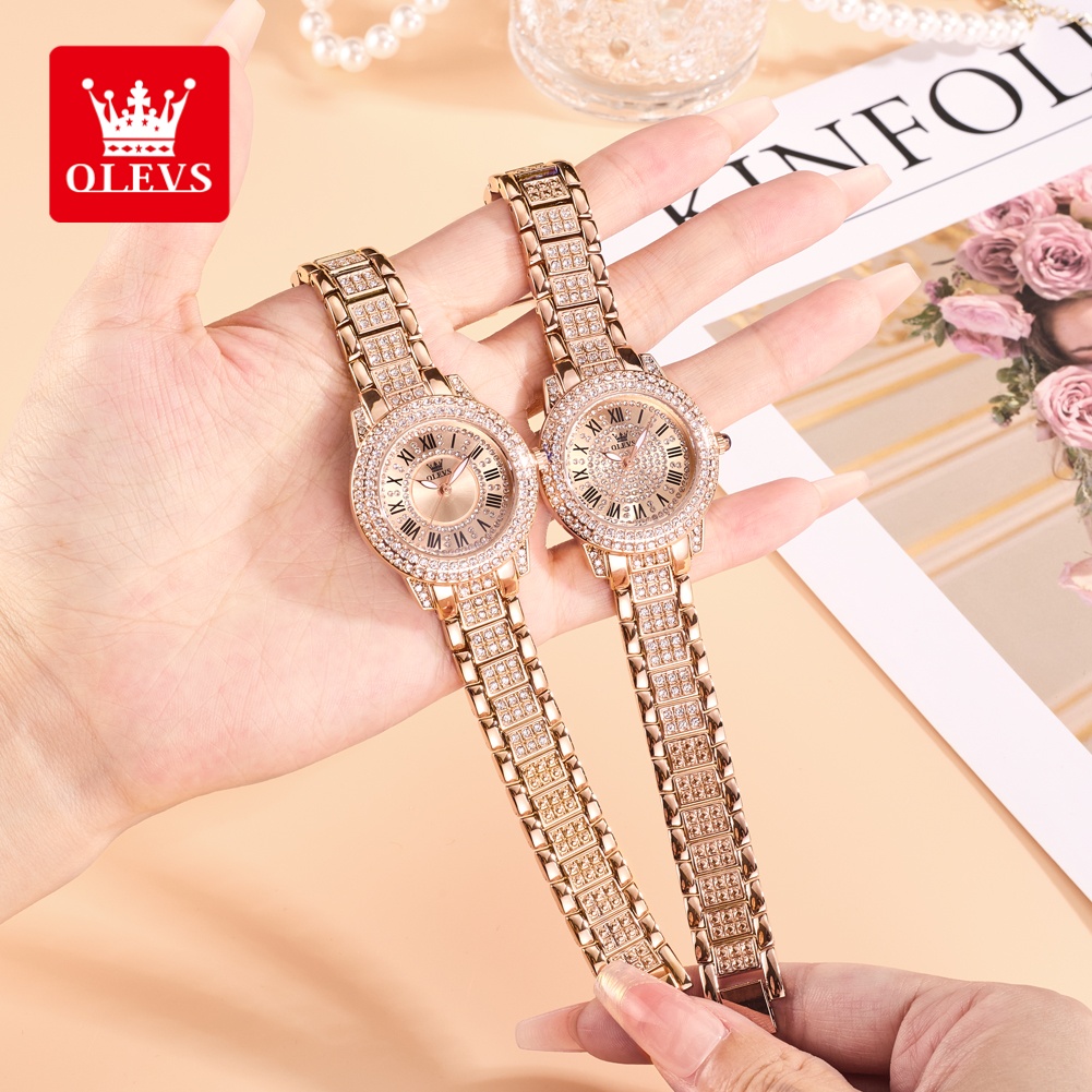 OLEVS Luxury Fashion ladies' w - Women'S Fashion Trends avaliação e preço