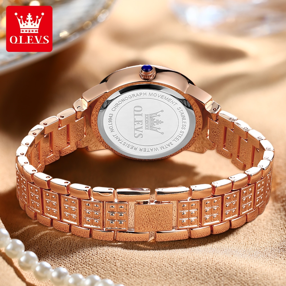 OLEVS Luxury Fashion ladies' w - Women'S Fashion Trends avaliação e preço