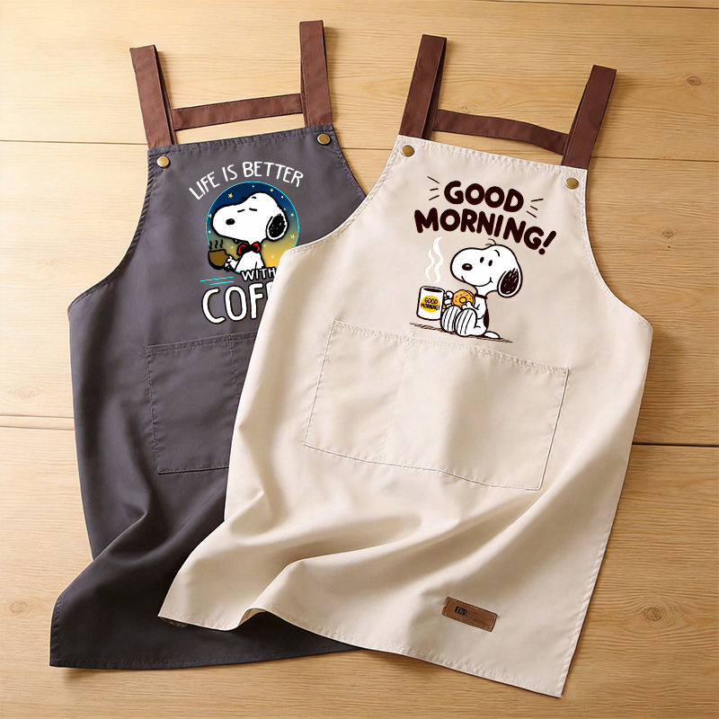 Snoopys Cooking Apron Men Wome - Women'S Fashion Overalls avaliação e preço