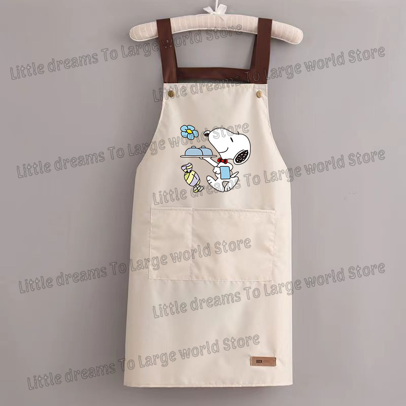 Snoopys Cooking Apron Men Wome - Women'S Fashion Overalls avaliação e preço
