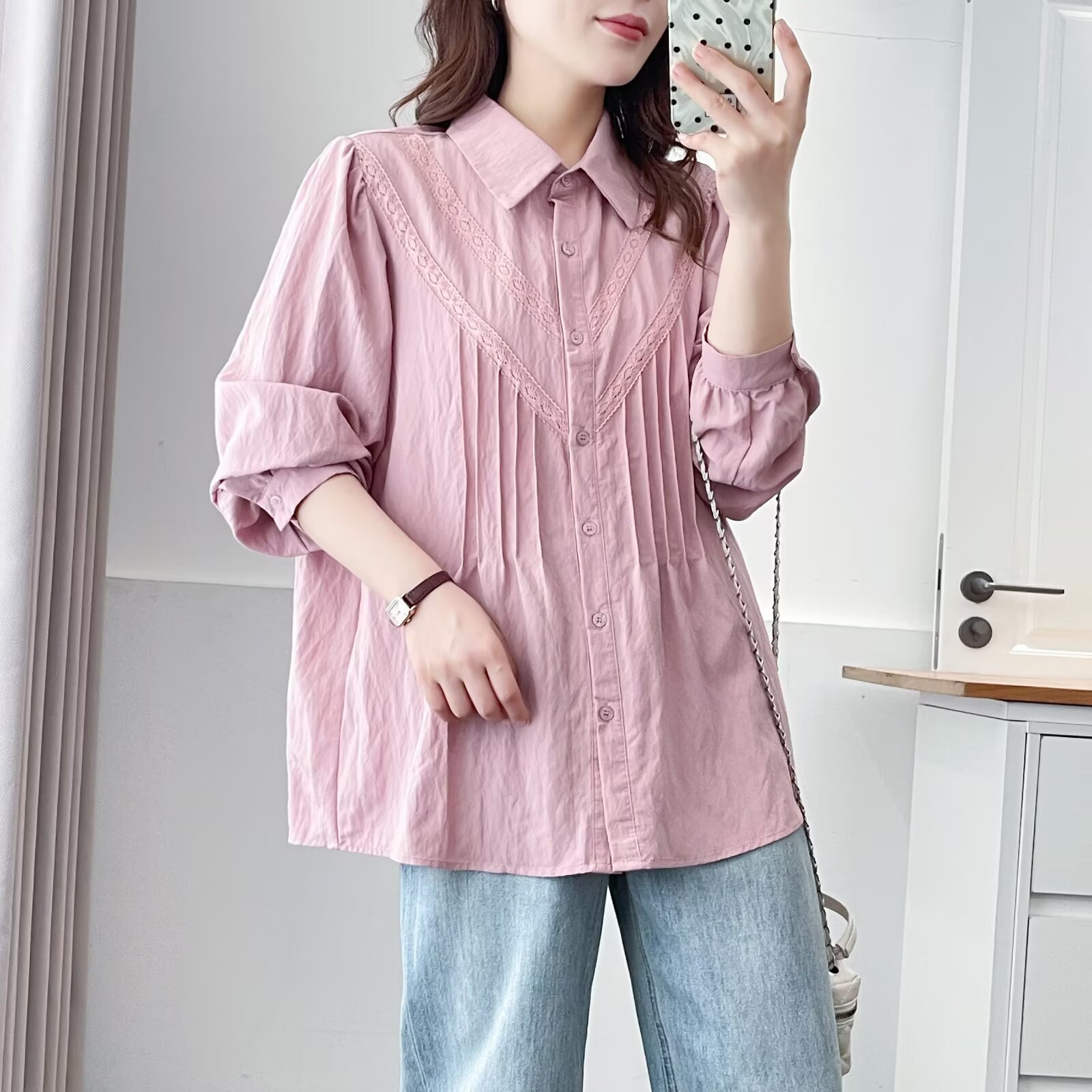 XXXXL Fashion Plus Size Women' - Puff Sleeve Blouse avaliação e preço