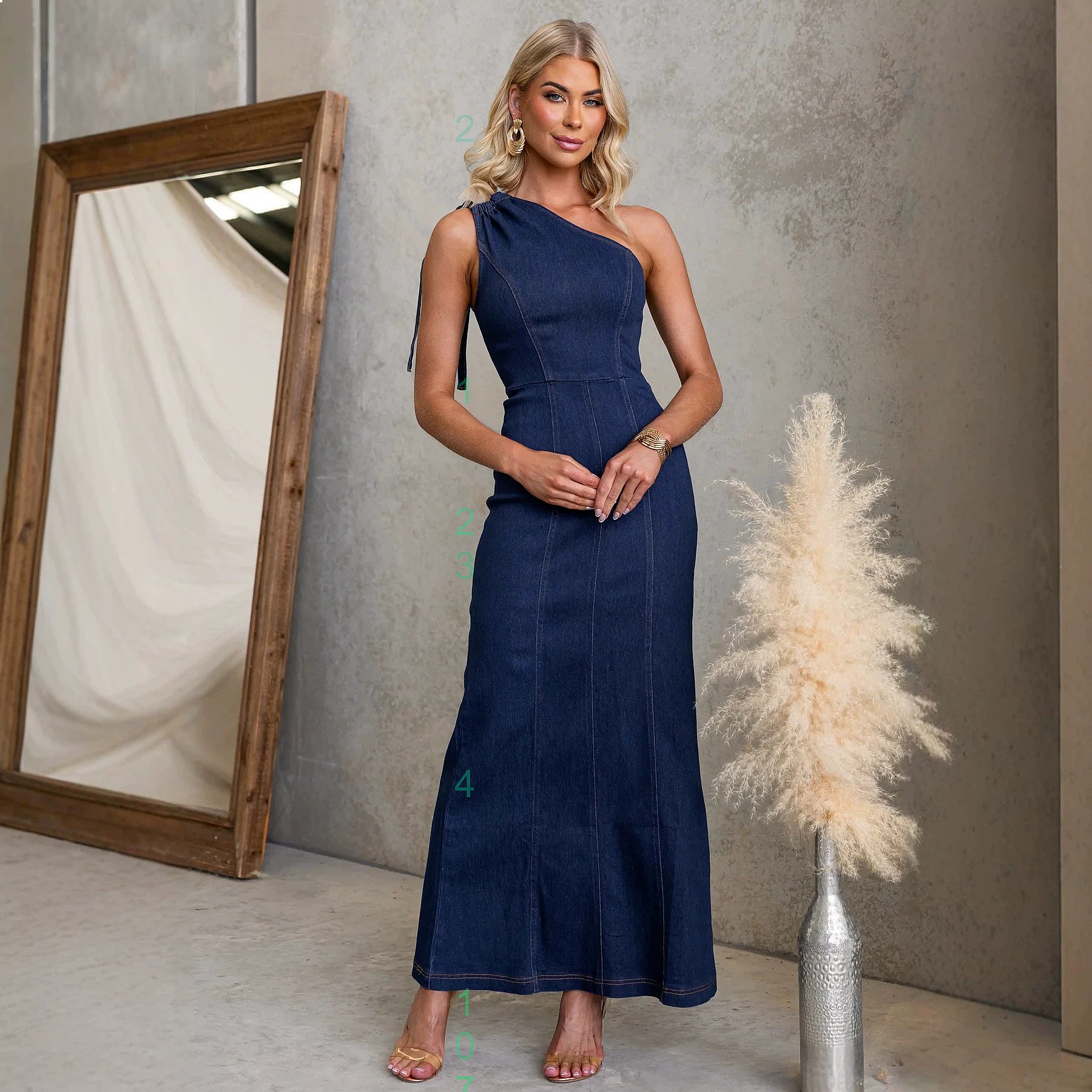 Spring Summer Denim Dress Dres - Women'S Fashion Overalls avaliação e preço
