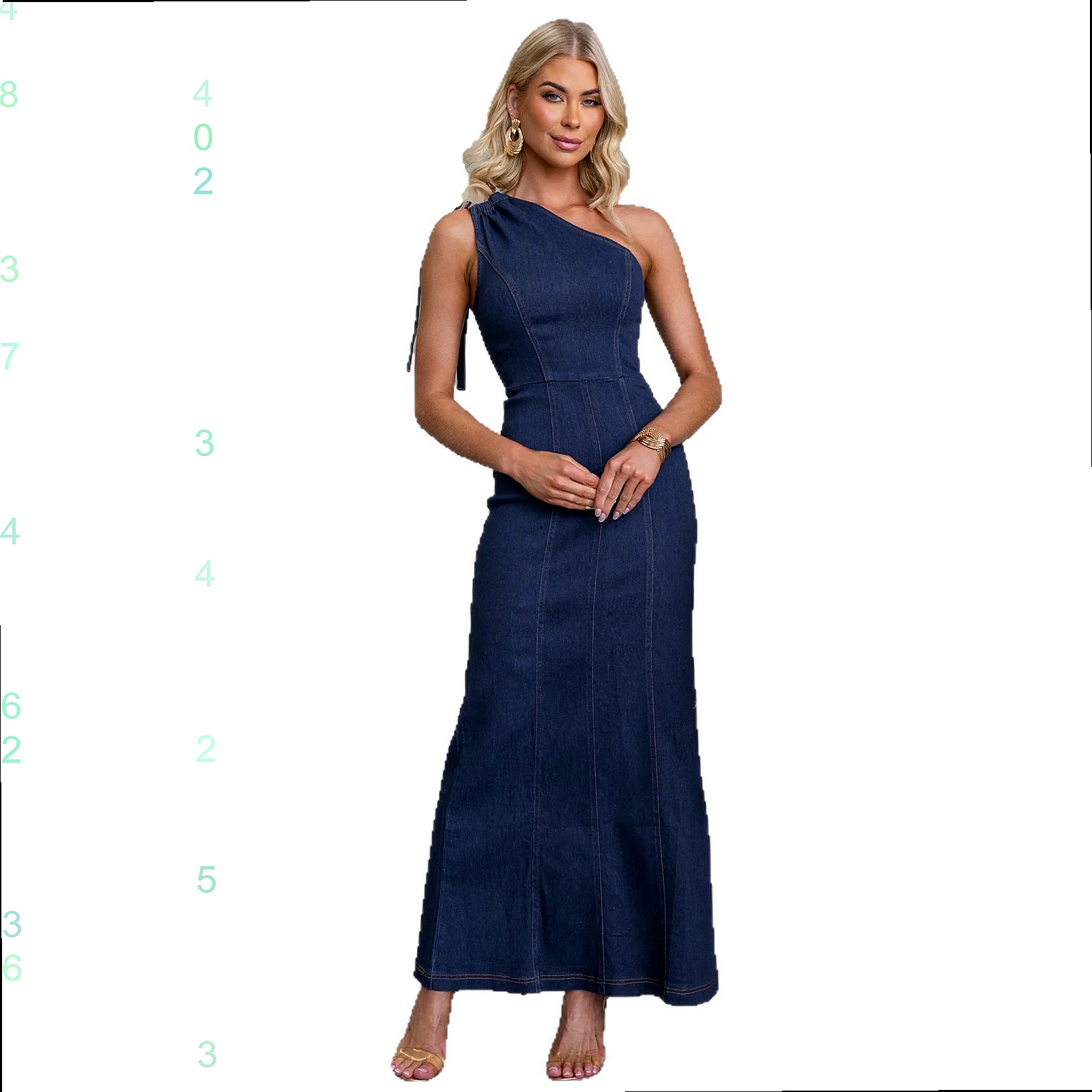 Spring Summer Denim Dress Dres - Women'S Fashion Overalls avaliação e preço