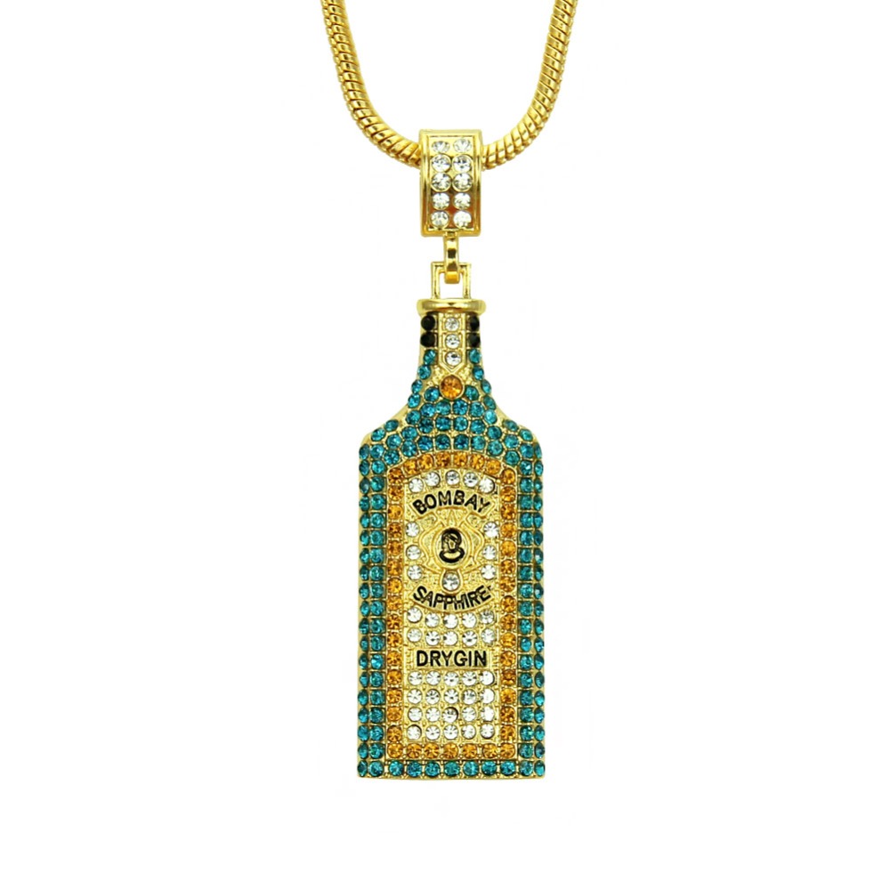 Big Wine bottle Necklaces Full - Women'S Fashion Vogue avaliação e preço