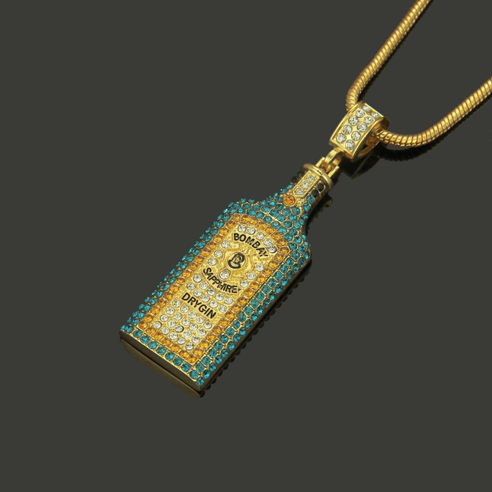 Big Wine bottle Necklaces Full - Women'S Fashion Vogue avaliação e preço