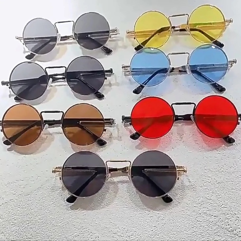 Vintage Metal Frame Round Sung - Women'S Fashion Eyeglass Frames avaliação e preço