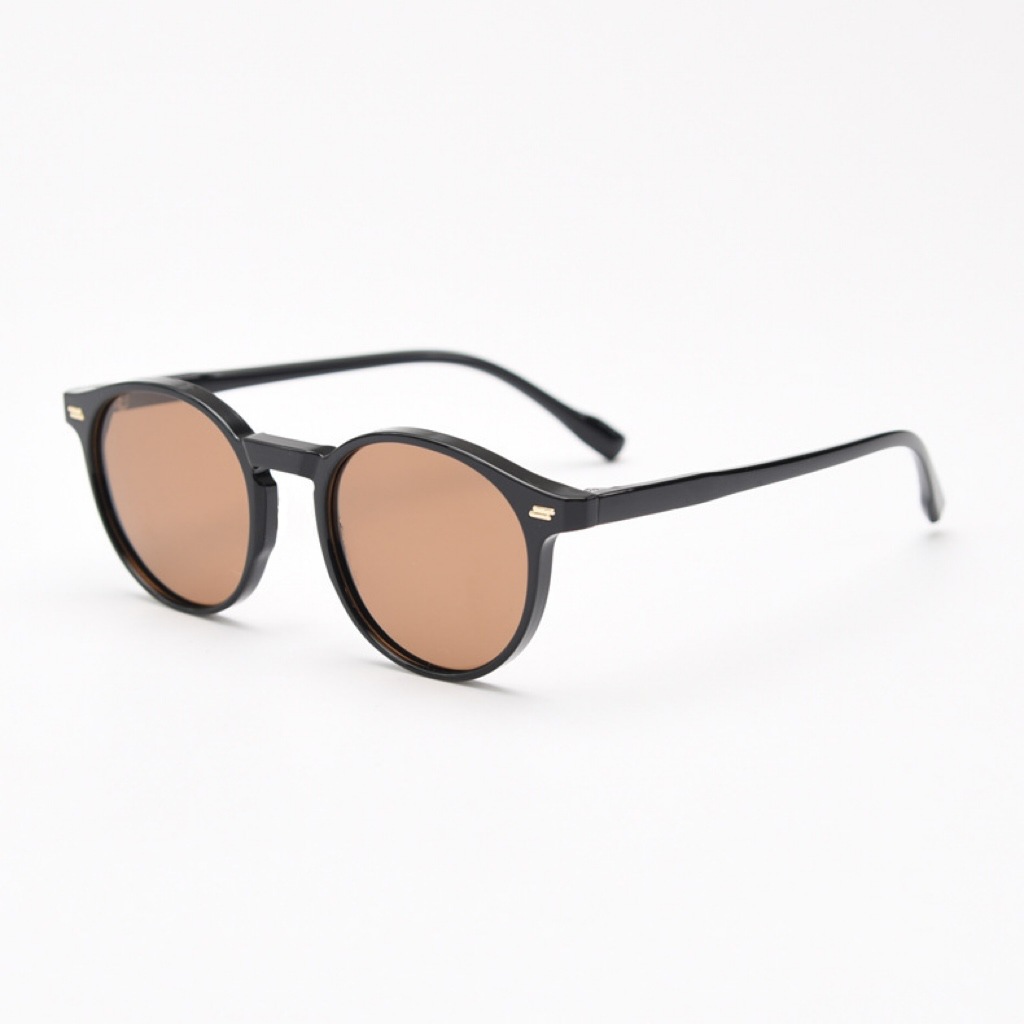 New Trendy Vintage Round-frame - Women Fashion Pose avaliação e preço