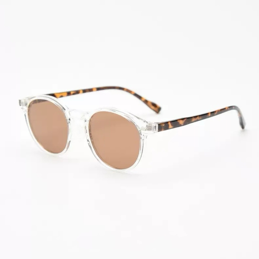New Trendy Vintage Round-frame - Women Fashion Pose avaliação e preço