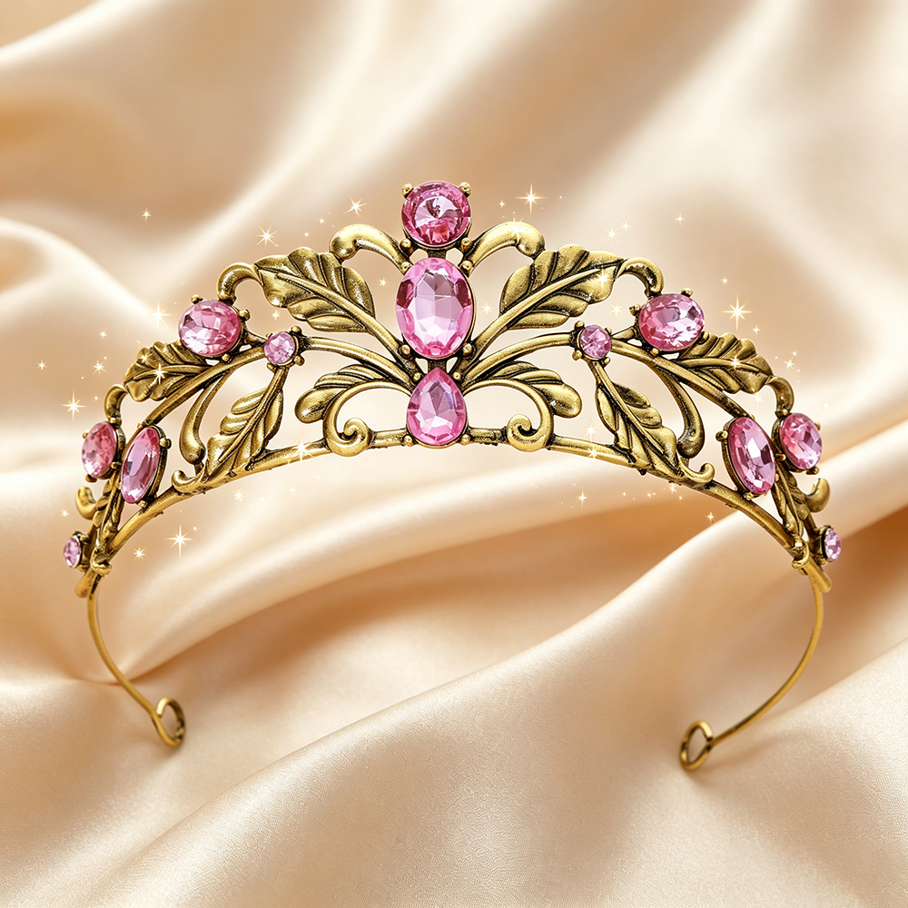 Vintage Leaf Rhinestone Bridal - Women Queen Fashion avaliação e preço