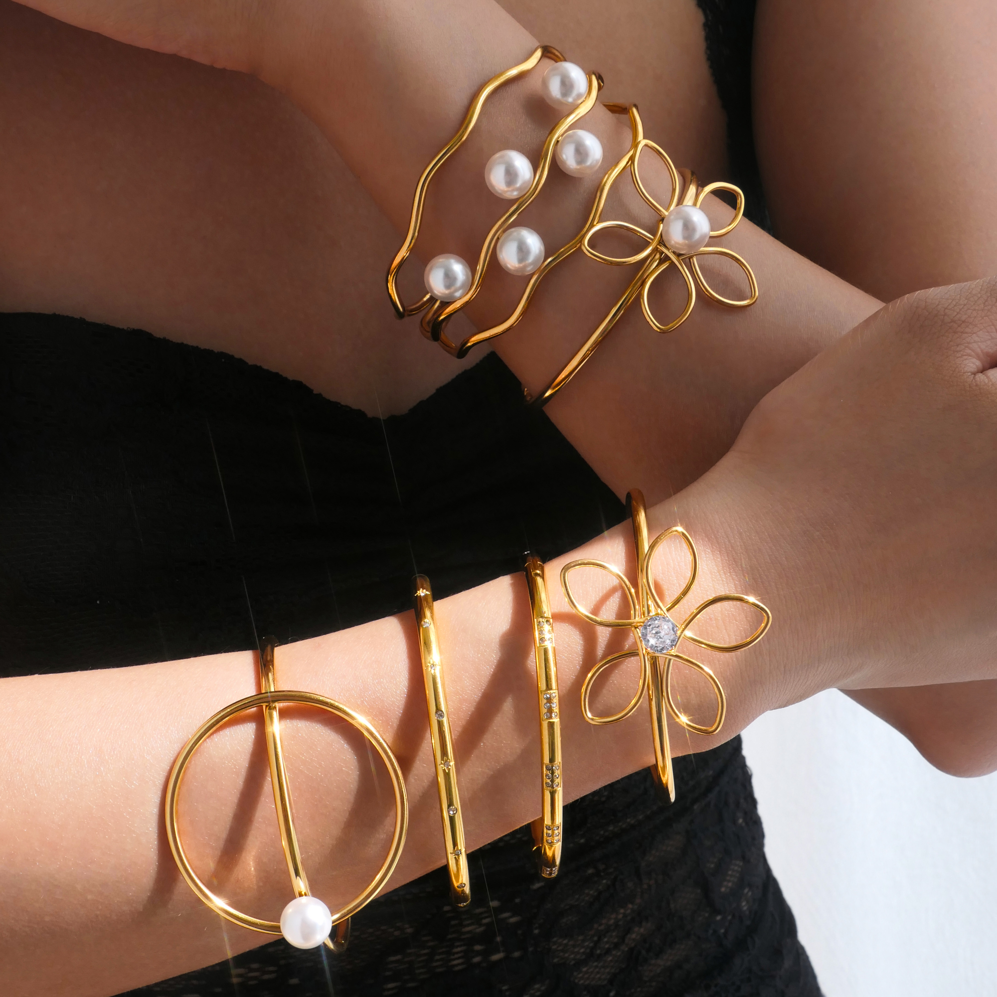 DASEIN New Boho Vogue Bangles  - Women'S Fashion Vogue avaliação e preço