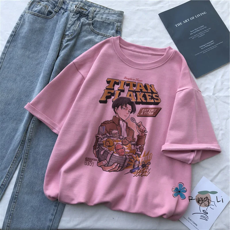 Attack On Titan AOT T-Shirt Wo - Women'S Fashion Vogue avaliação e preço