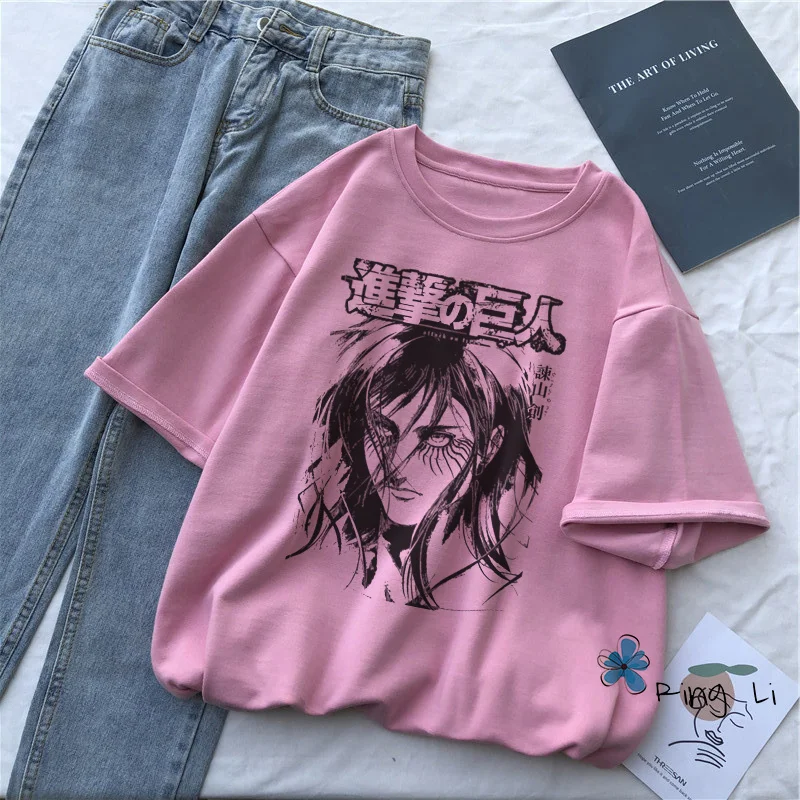 Attack On Titan AOT T-Shirt Wo - Women'S Fashion Vogue avaliação e preço