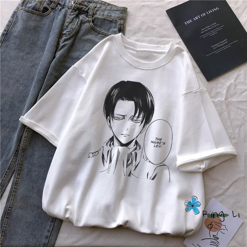 Attack On Titan AOT T-Shirt Wo - Women'S Fashion Vogue avaliação e preço