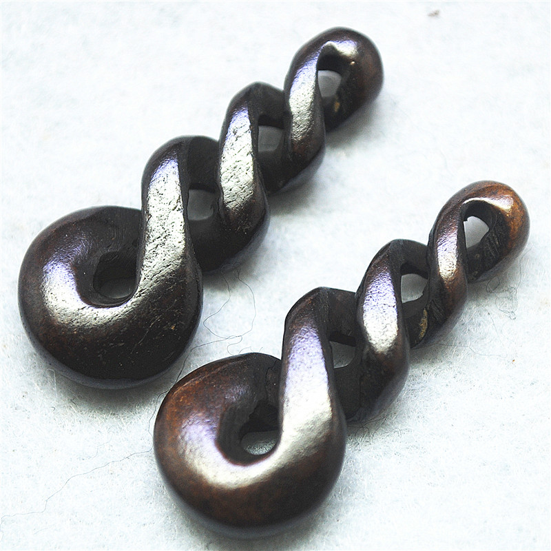 2PCS New Brown Bone Pendants W - Women Fashion Nz avaliação e preço