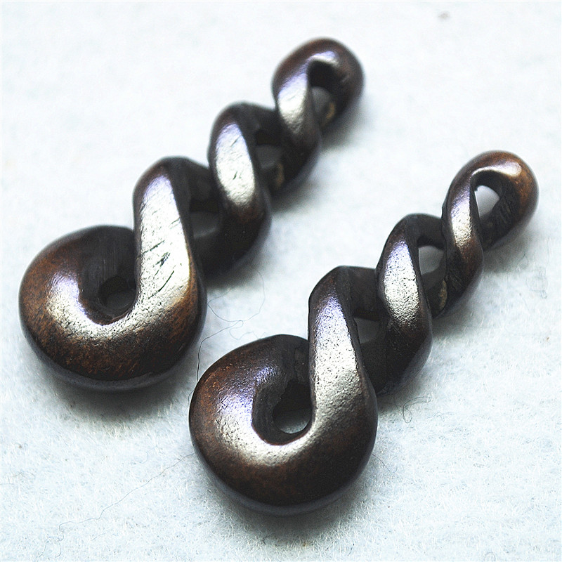 2PCS New Brown Bone Pendants W - Women Fashion Nz avaliação e preço