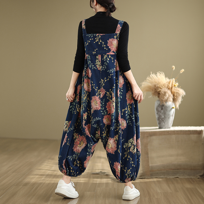 Loose Casual Denim Overalls fo - Women'S Fashion Overalls avaliação e preço