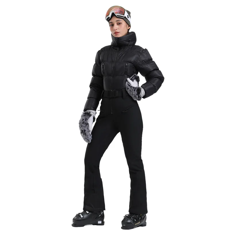 2025 One Piece Skiing Suits Fe - Women'S Fashion Overalls avaliação e preço