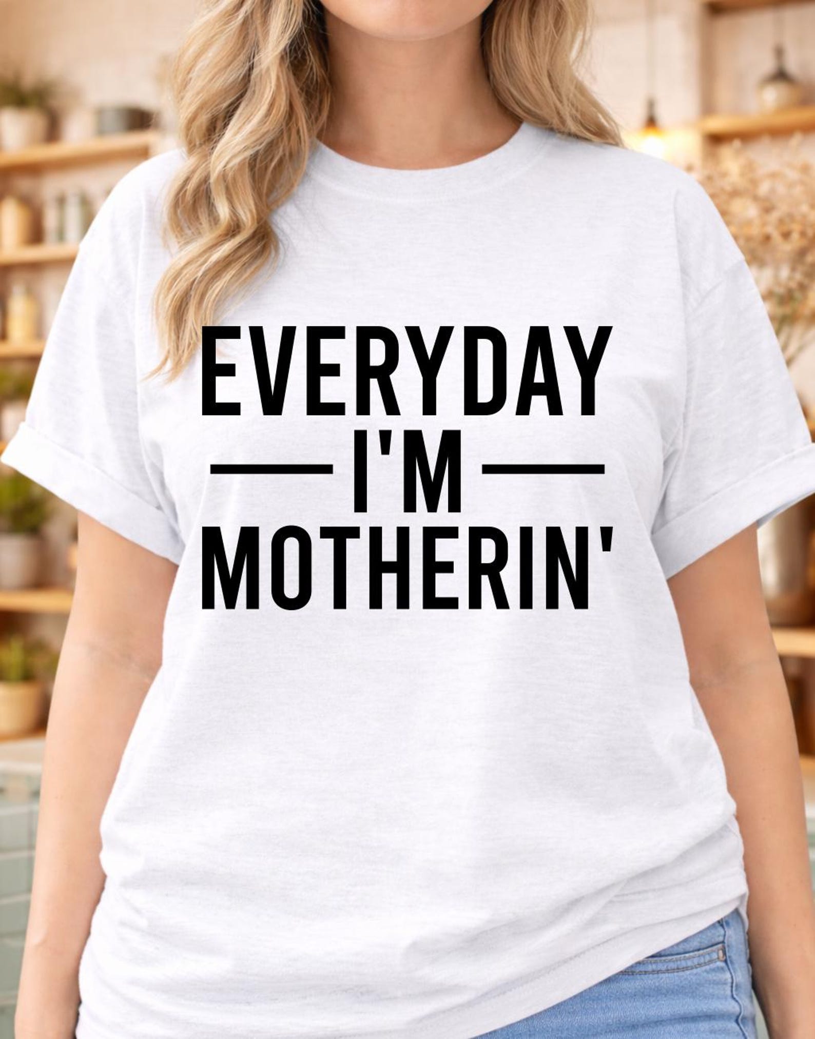 Everyday I'm Motherin PNG SVG  - Women Fashion Png avaliação e preço