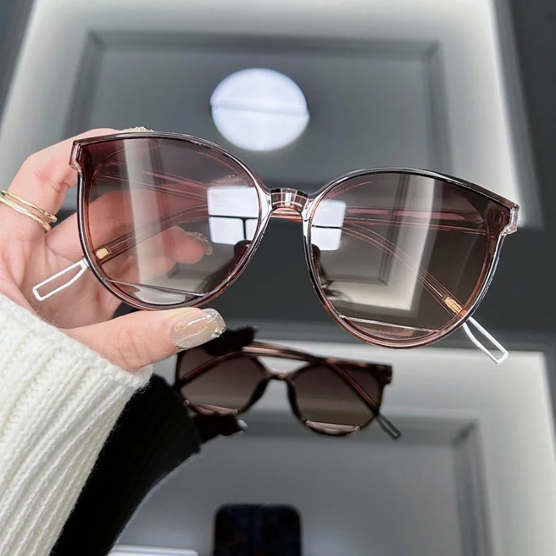 Cat Eye Vintage Sunglasses Wom - Women'S Fashion Eyeglass Frames avaliação e preço