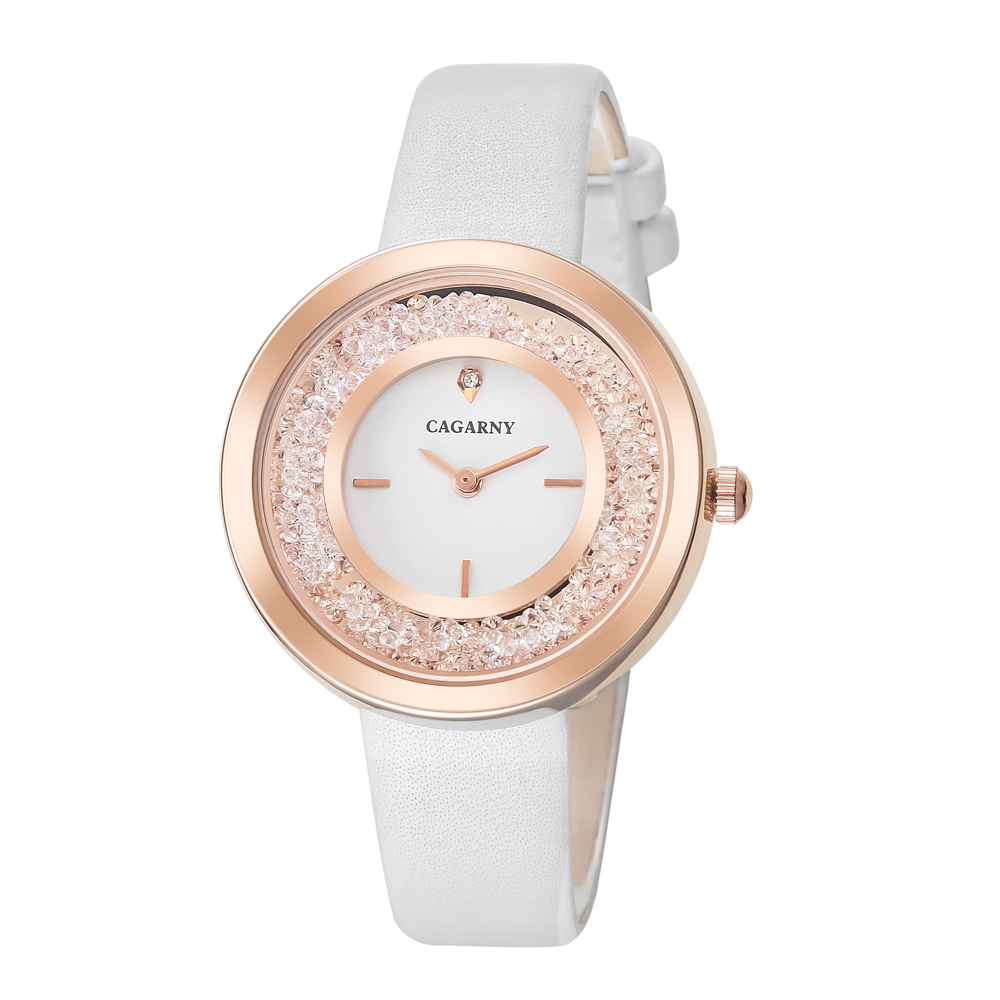 Luxury Brand Cagarny Quartz Wa - Women'S Fashion Vogue avaliação e preço