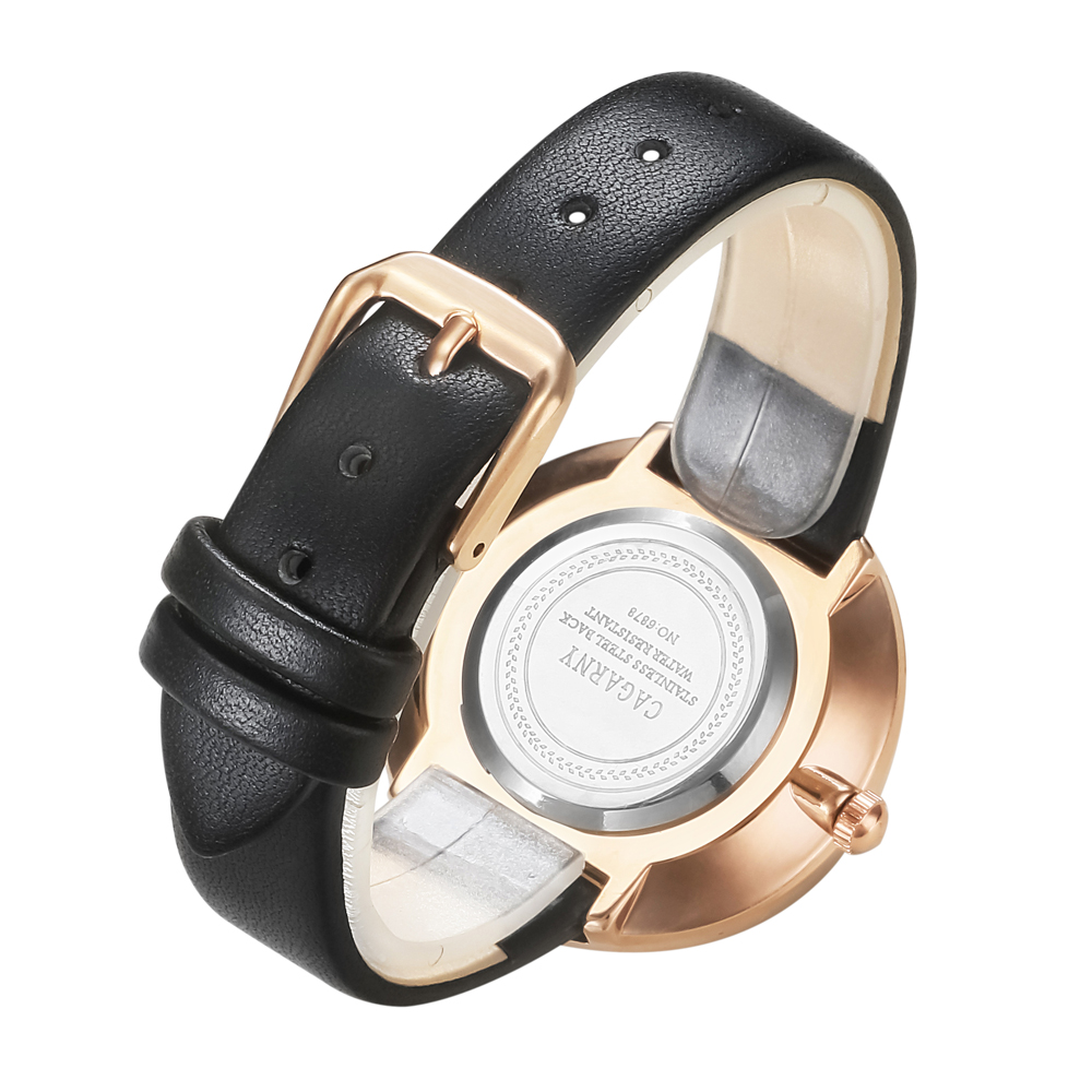Luxury Brand Cagarny Quartz Wa - Women'S Fashion Vogue avaliação e preço