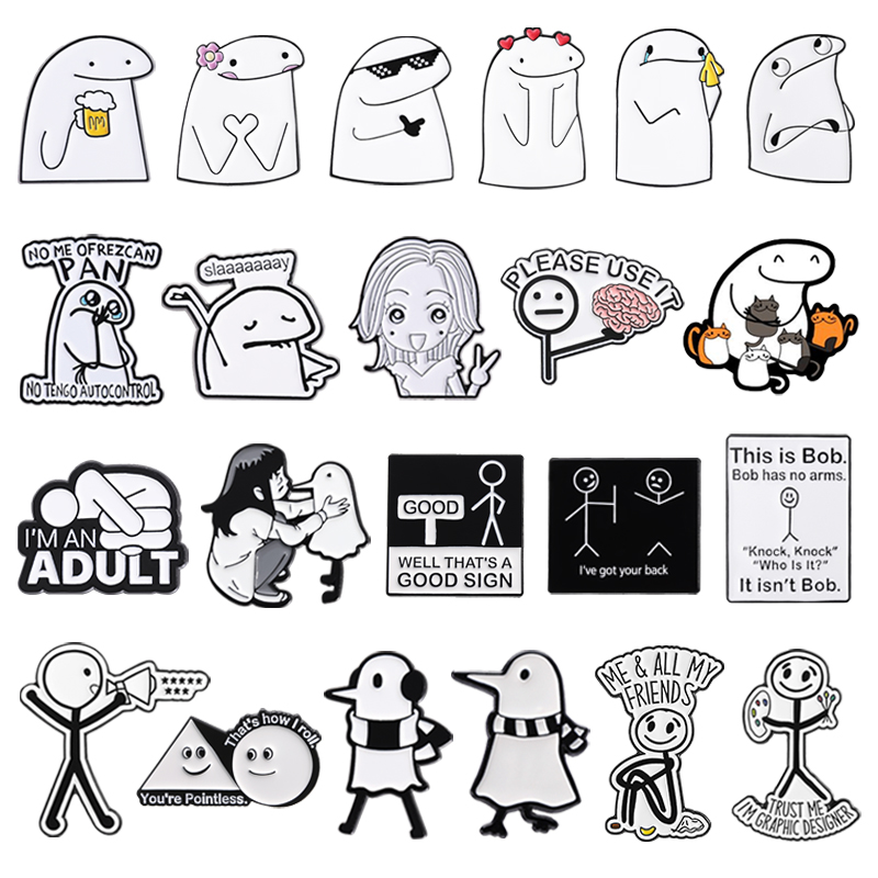 Women Girl Power Enamel Pins F - Women Fashion History avaliação e preço