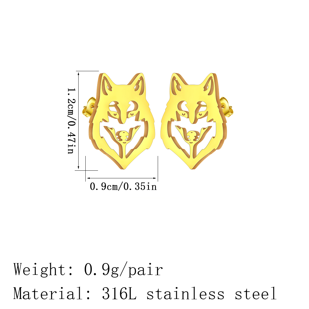 Chandler Wolves Png Earring Wo - Women Fashion Png avaliação e preço