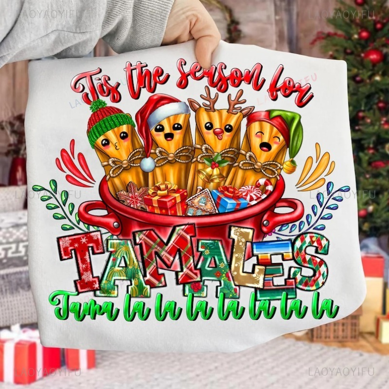 Retro Christmas Tamales PNG Me - Women Fashion Png avaliação e preço