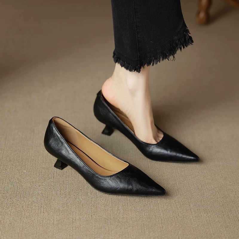 Simple Stiletto Single Shoes A - Women Fashion Simple avaliação e preço