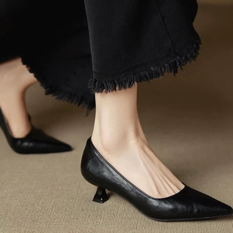 Simple Stiletto Single Shoes A - Women Fashion Simple avaliação e preço