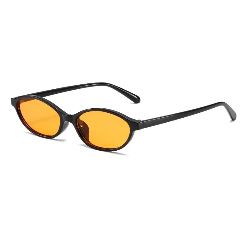 Retro Oval Frame Sunglasses Fa - Women'S Fashion Eyeglass Frames avaliação e preço