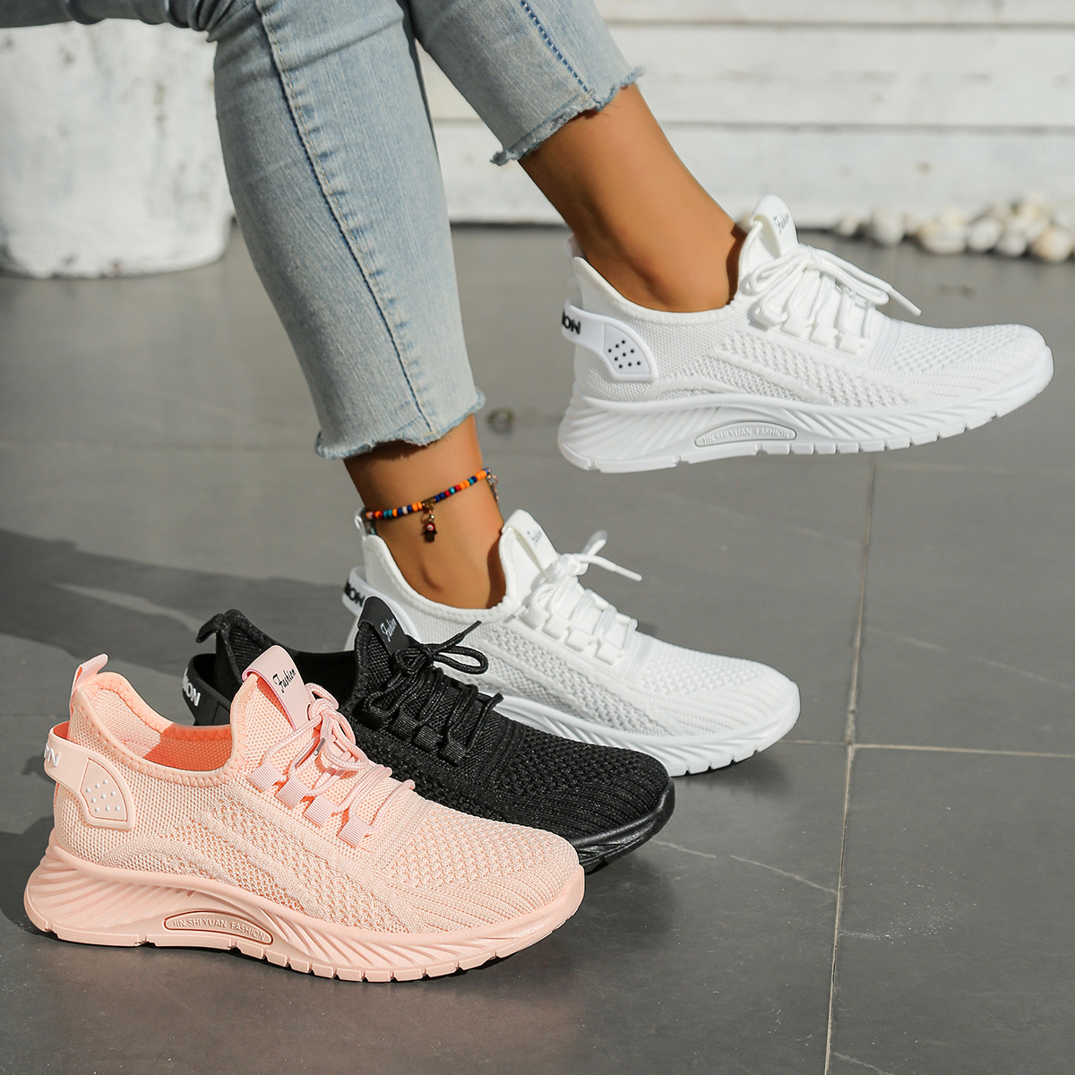 Women shoes casual sneaker fal - Women'S Fashion Gym Shoes avaliação e preço