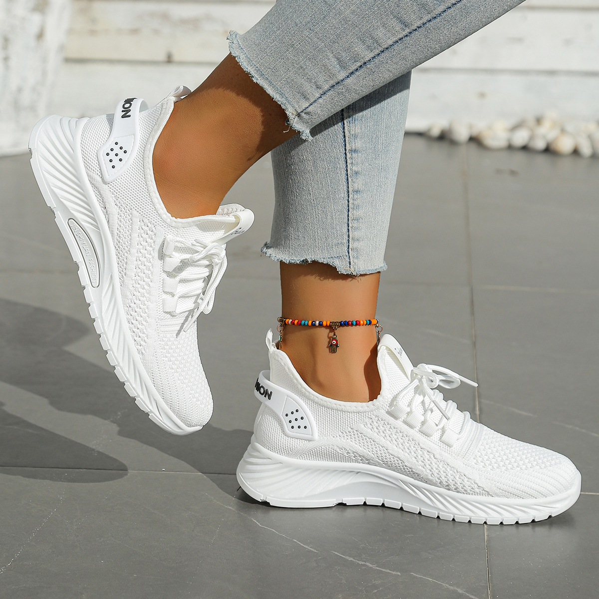 Women shoes casual sneaker fal - Women'S Fashion Gym Shoes avaliação e preço