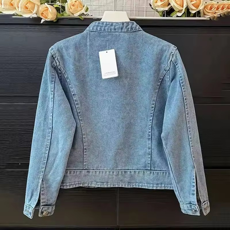 2025 Spring Autumn New Fashion - Women Fashion Jeans Top avaliação e preço