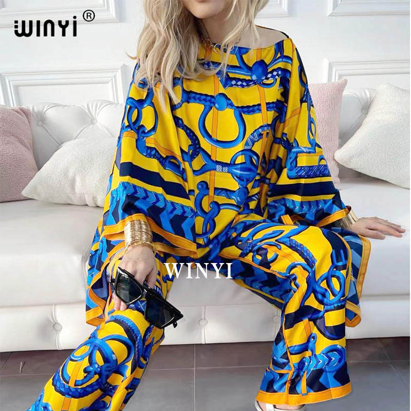 Africa  two-piece suit Bohemia - Women Fashion Over 50 avaliação e preço
