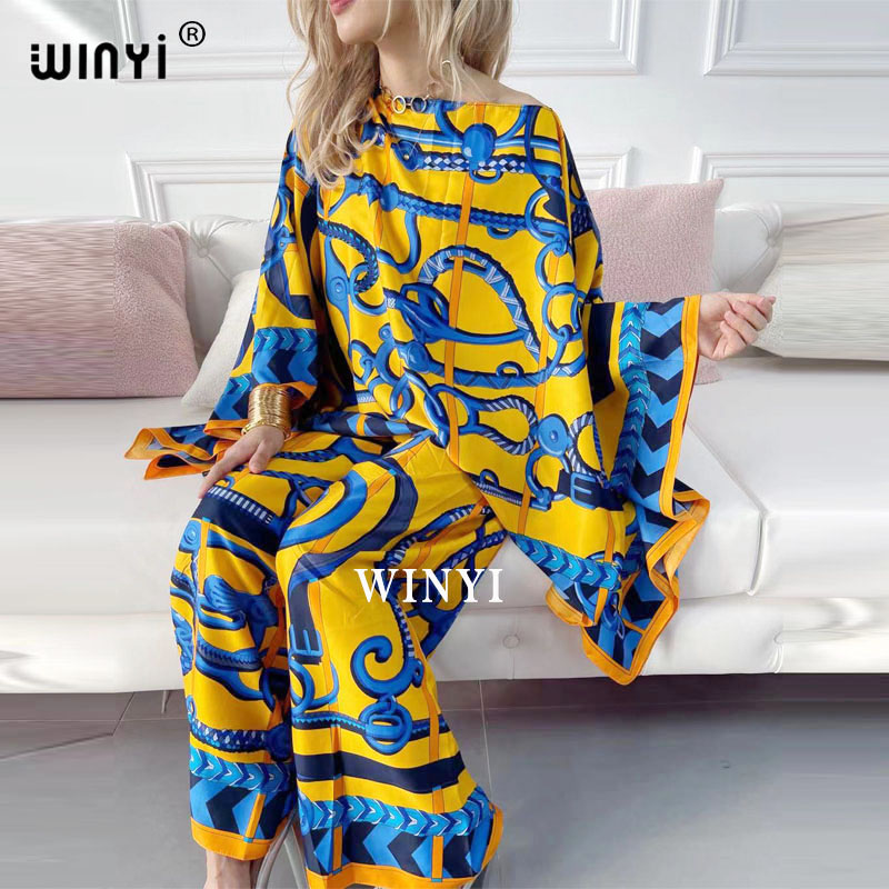 Africa  two-piece suit Bohemia - Women Fashion Over 50 avaliação e preço