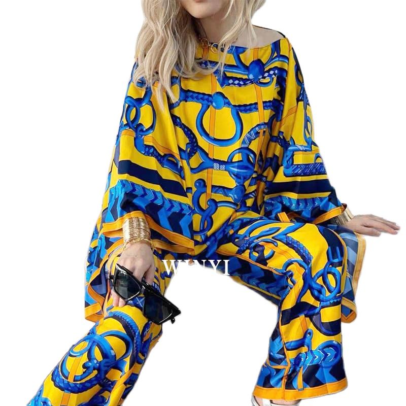 Africa  two-piece suit Bohemia - Women Fashion Over 50 avaliação e preço