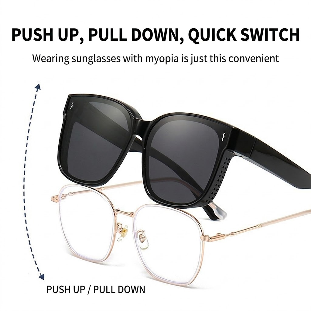 Men Women Polarized TR90 Cover - Women'S Fashion Eyeglass Frames avaliação e preço
