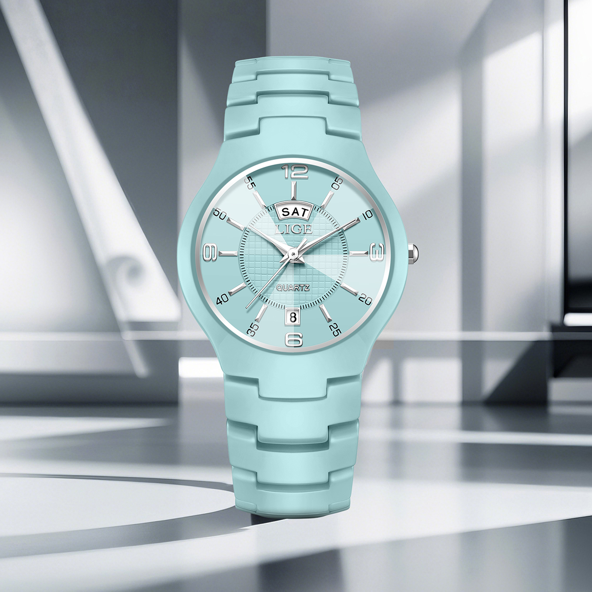 LIGE Luxury Elegant Quartz Wom - Women Fashion Simple avaliação e preço