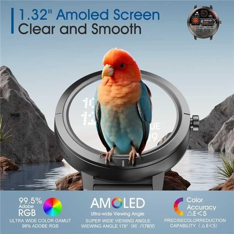 MoriTech GPS Smart Watch AMOLE - Women'S Fashion Retailers avaliação e preço